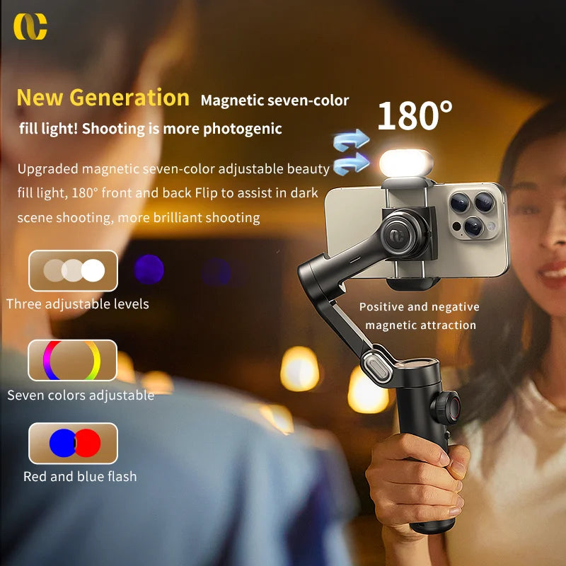AIXE Gimbal — AI Smart 3-Axis Stabilizer